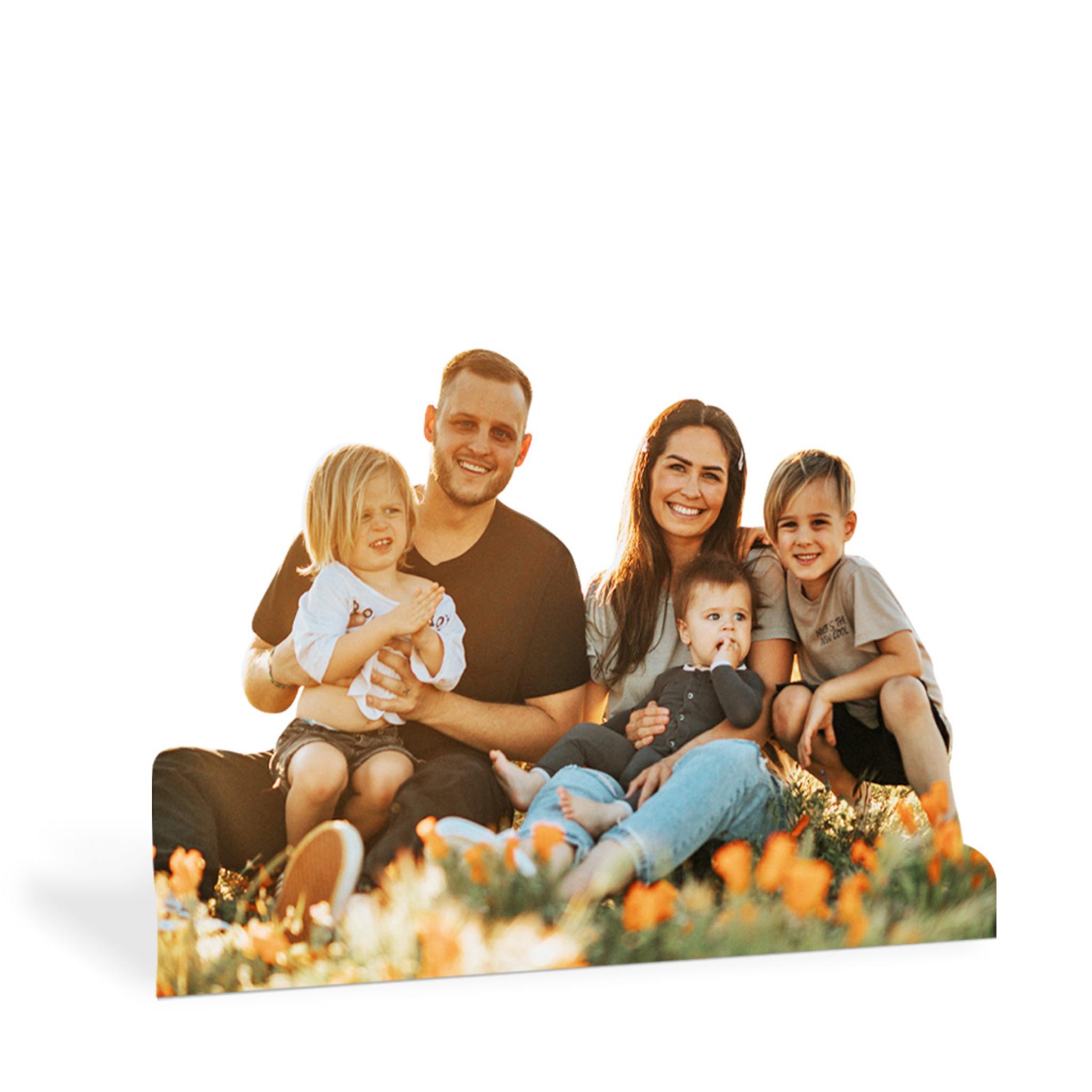 Family Photo Personalised Cut Out | Printed Little Things